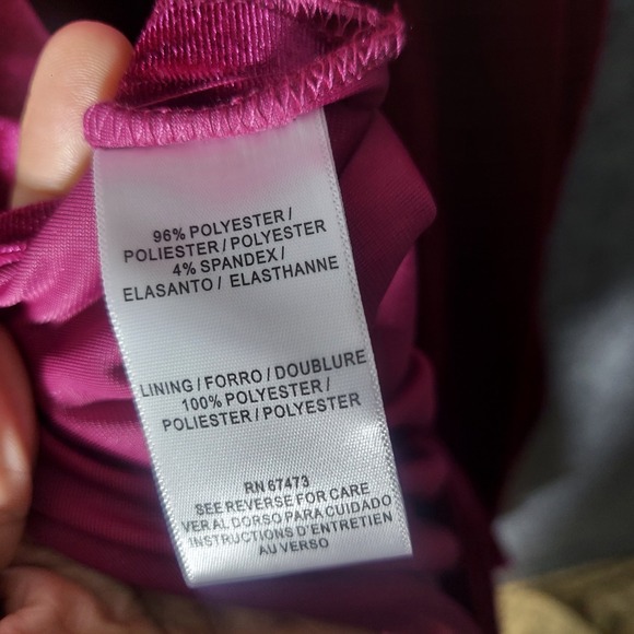 Taylor Women Dress 16 Velvet Sleeveless Cowl Neck Midi Slits Evening Feminine - Picture 9 of 9